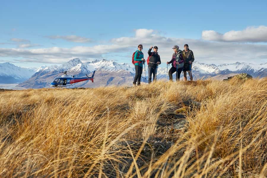 Mount Cook: Glentanner High Country Heli Hike - Helicopter time: what you gain from flying low over the Alps