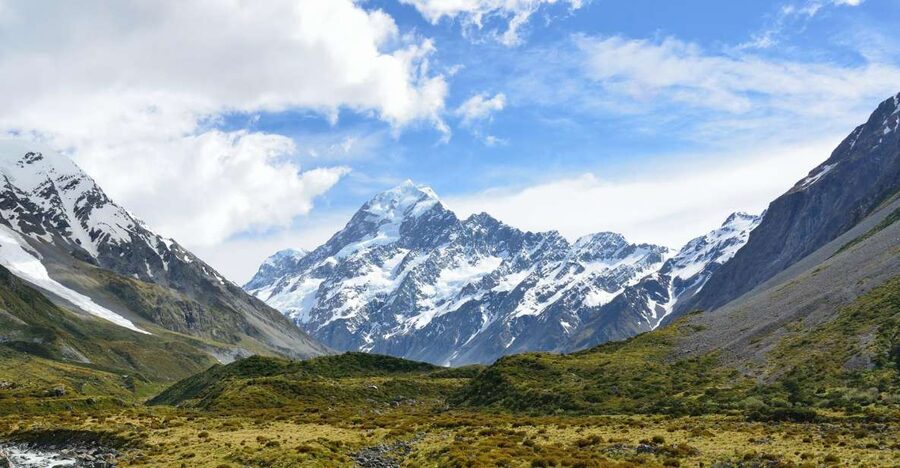 Mount Cook & Lake Tekapo Day Tour from Christchurch - Lake Tekapo: Church of Good Shepherd and the Sheepdog Statue