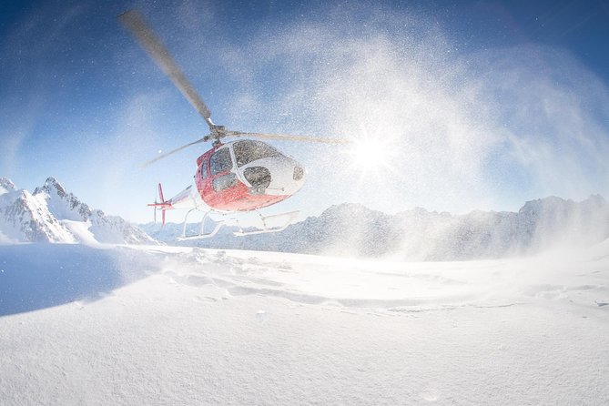 Mount Cook Spectacular Helicopter Flight from Franz Josef - Touchdown on glacier snow: the part you will actually remember