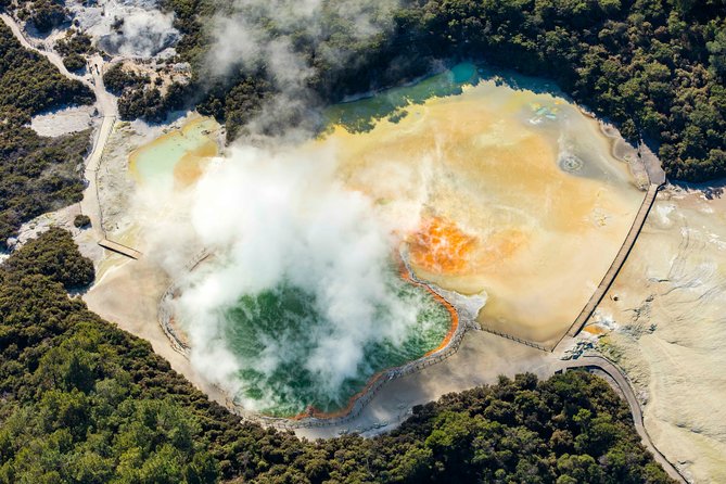 Mount Tarawera/Orakei Korako "Thermal Explorer" Dual Landing - What you pay for: $961.89 per person and why it can still make sense