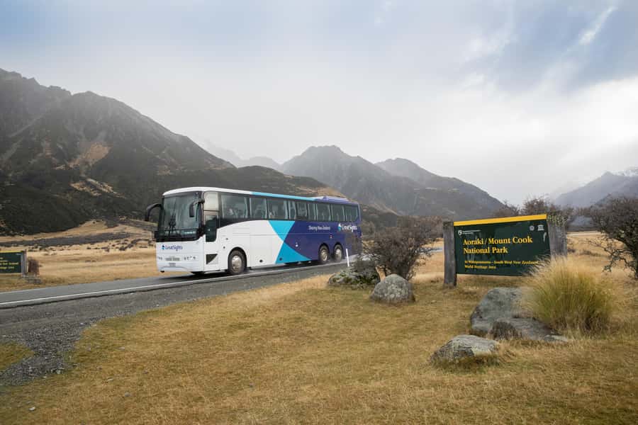 Mt. Cook Day-Tour: Christchurch to Queenstown - Key highlights you will feel fast