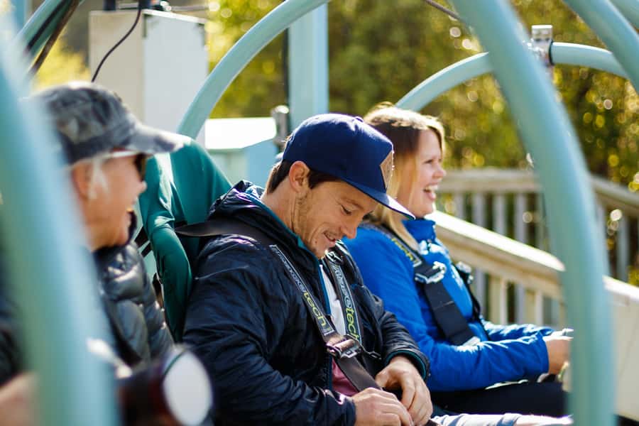 Nelson: Cable Bay Adventure Park Skywire Experience - Getting to the Launch: The Bumpy Mini-Bus Part That Sets the Tone