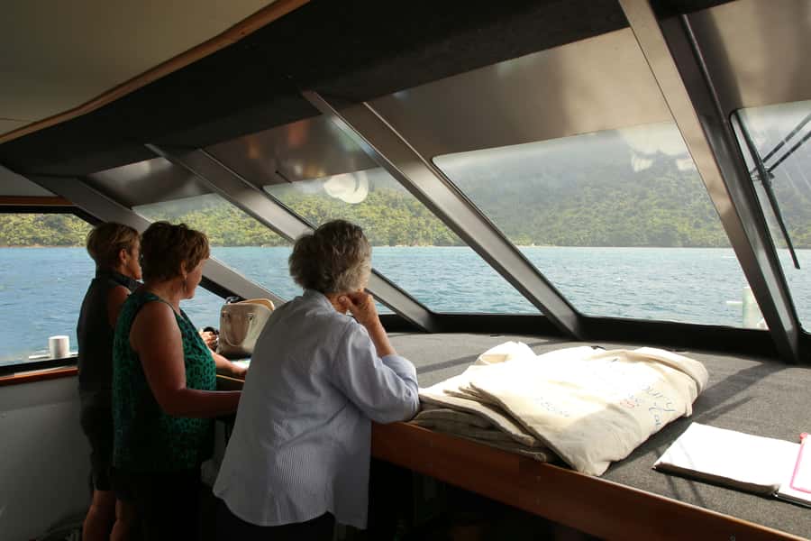 Picton Shore Excursion: Queen Charlotte Sounds Cruise - What you will see: bays, native forest, seabirds, and possible dolphins
