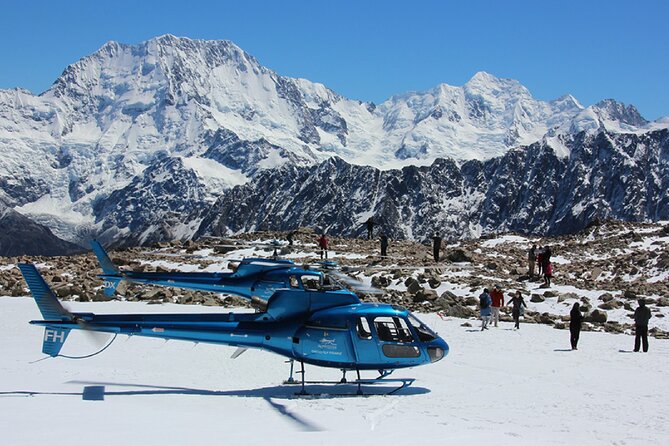 Pilot’s Choice: 2 Glaciers & Snow Landing – 35min - Your second glacier: Fox or Tasman, picked by the day