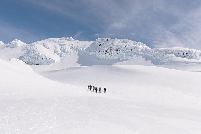Premium Mt Ruapehu Summit Plateau Guided Group Hike - How far will you walk, and what role does the chairlift play?