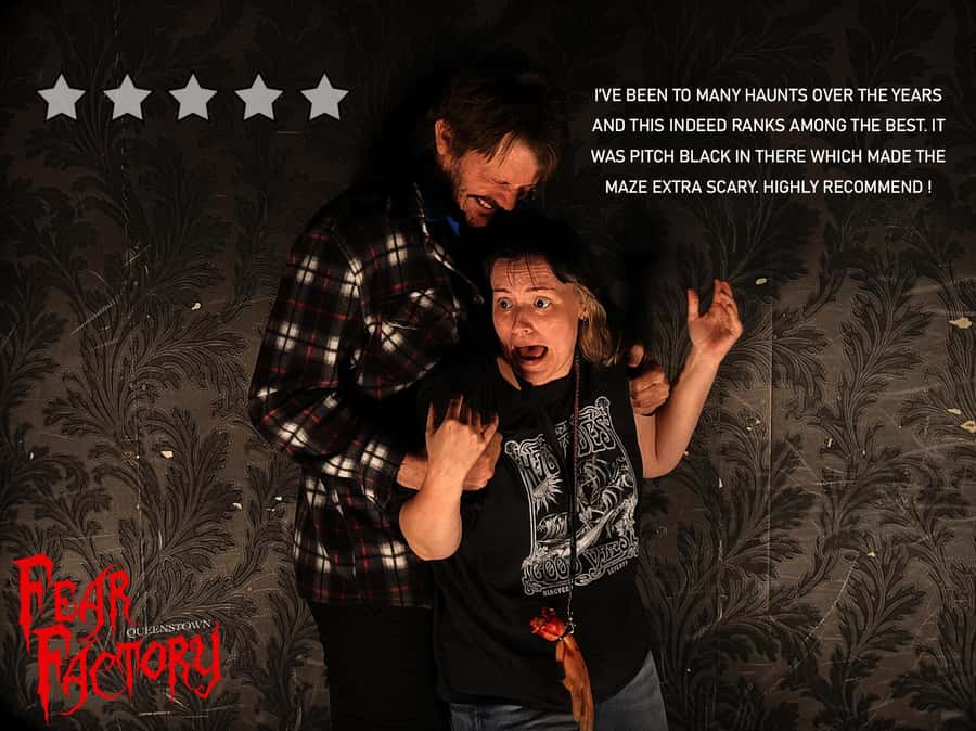 Queenstown: Fear Factory Haunted House Admission Ticket - Small group energy: limited to 8 participants