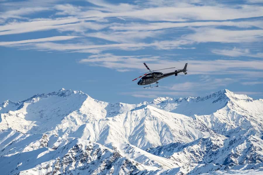 Queenstown Helicopter Flight with Snow Landing | 30 mins - Where You Start: Heliworks at 64 Grant Road