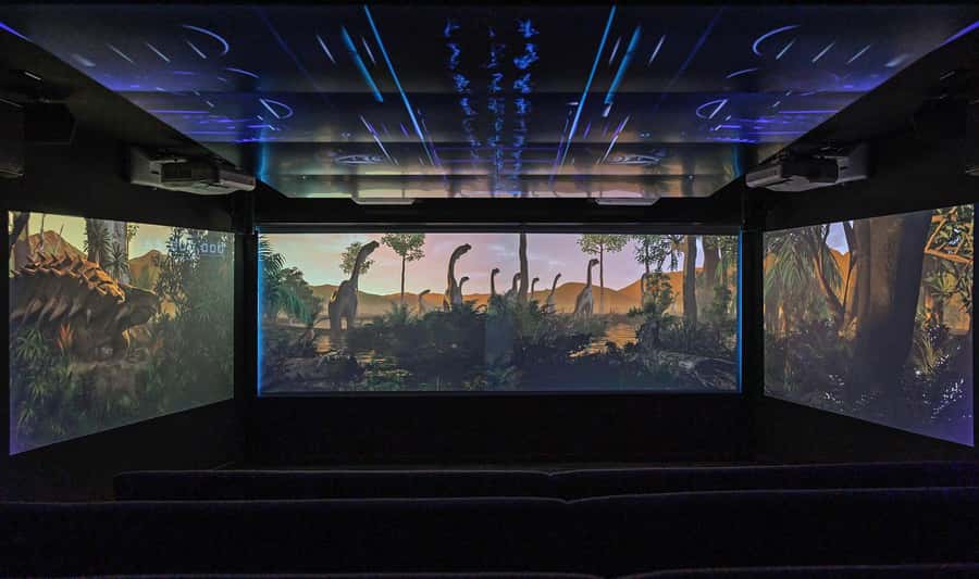 Queenstown: Hidden Underwater Theatre Experience - The 14-Minute Time Tripper Show: 90 Million Years in a Black Light Theatre