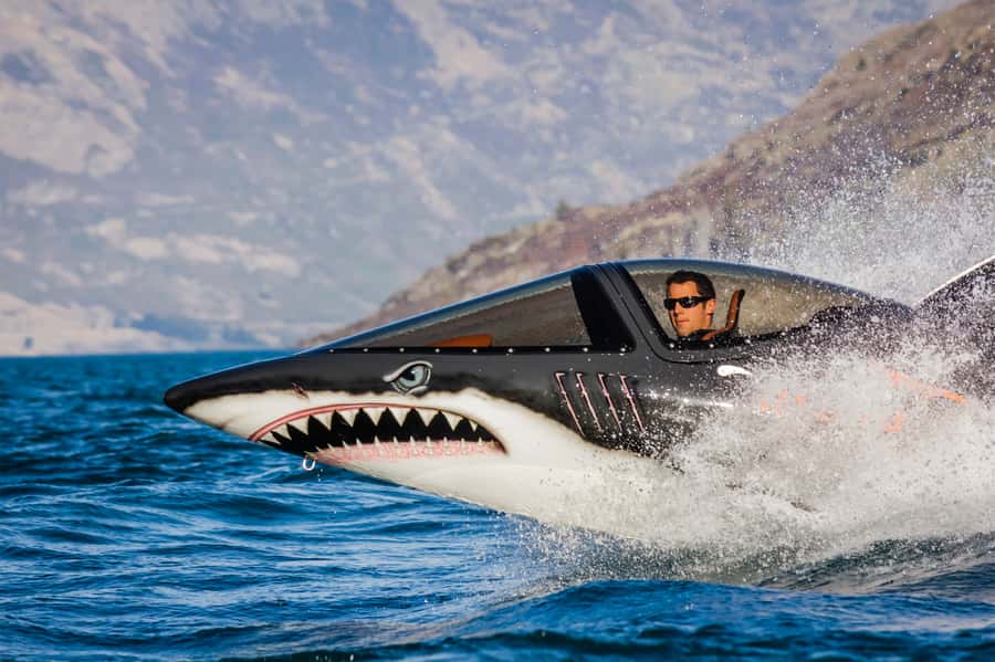 Queenstown: Hydro Attack Shark Ride - Entering Queenstown Bay’s 15-Minute “Fighter Jet” Moment