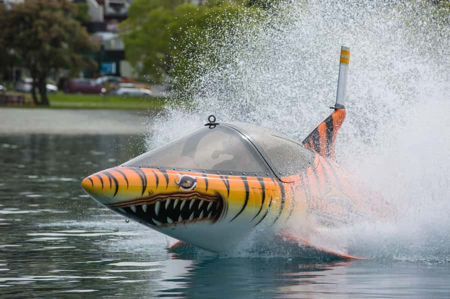 Queenstown: Hydro Attack Shark Ride - Vertical Launch and Aerial Re-entry: The Moment That Makes People Remember