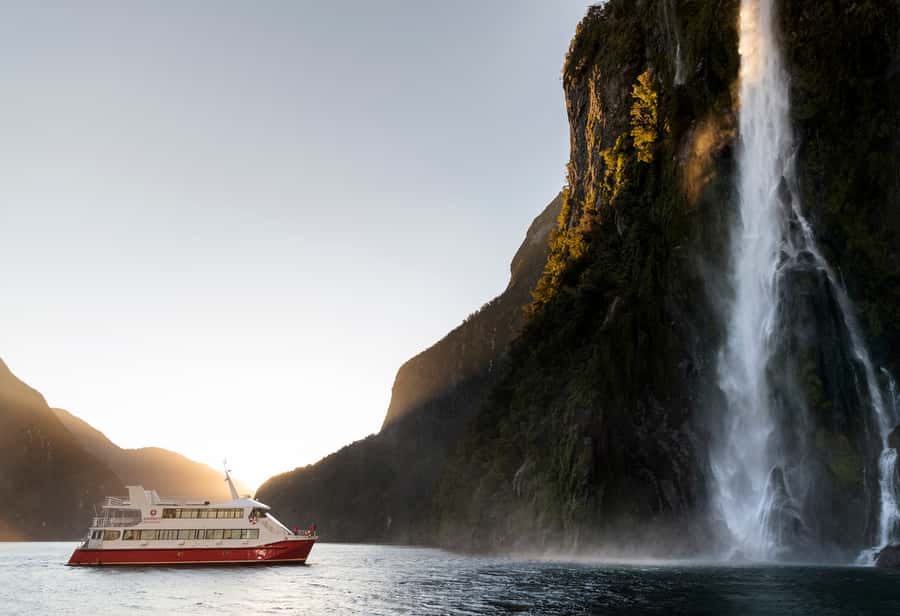 Queenstown: Milford Sound Flight and Cruise - Lake Wakatipu, Mount Aspiring, and glacier views you can actually point at