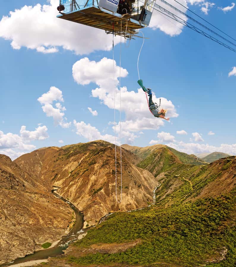 Queenstown: Nevis Bungy & Swing Combo - Cable car to the pod: the setup for your 134m leap