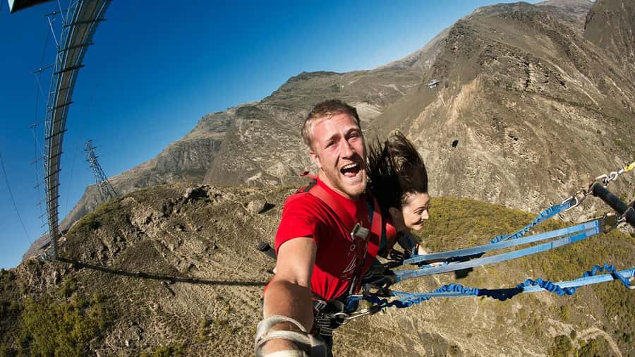 Queenstown: Nevis Canyon Swing - 70m Free-Fall! - Safety briefing and harness time: what you should expect before launch