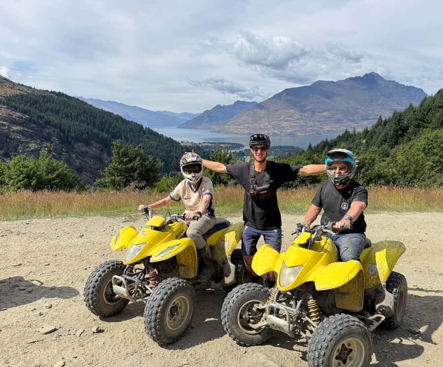 Queenstown: Quad Bike Tour - From 61A Shotover Street to off-road trails in minutes