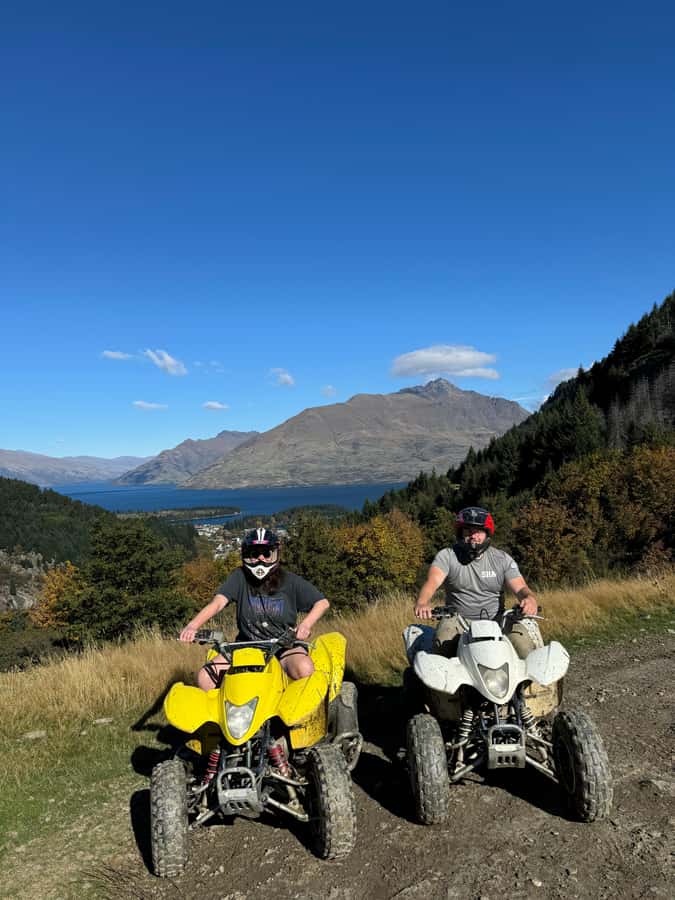 Queenstown: Quad Bike Tour - The Shotover River canyon viewpoints you reach the hard way