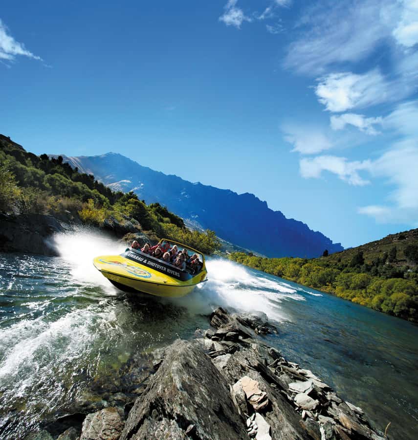 Queenstown: Shotover River and Kawarau River Jet Boat Ride - Lake Wakatipu power runs: speed with big open views