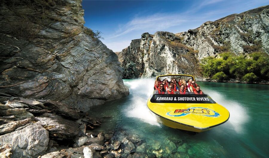 Queenstown: Shotover River and Kawarau River Jet Boat Ride - Water, wind, and where you sit: how wet you might be