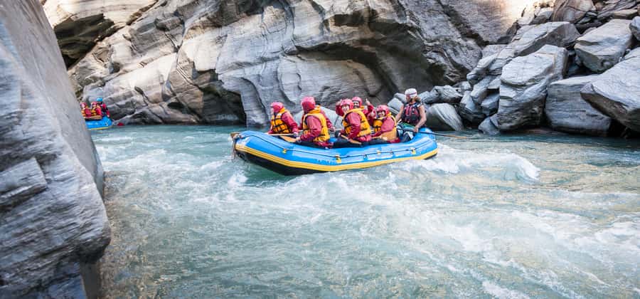Queenstown: Shotover River Whitewater Rafting Trip - Wetsuit on, gear checked, and safety briefing that actually takes risk seriously