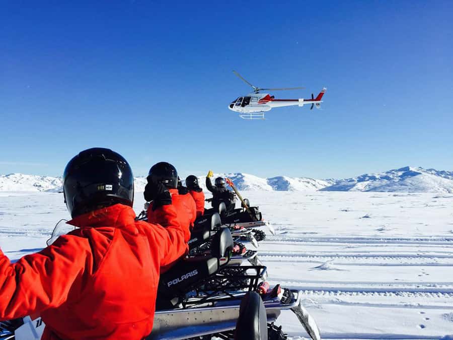 Queenstown: Snowmobiling Experience with Helicopter Flight - Queenstown to Garvie Mountains: why the combo works so well