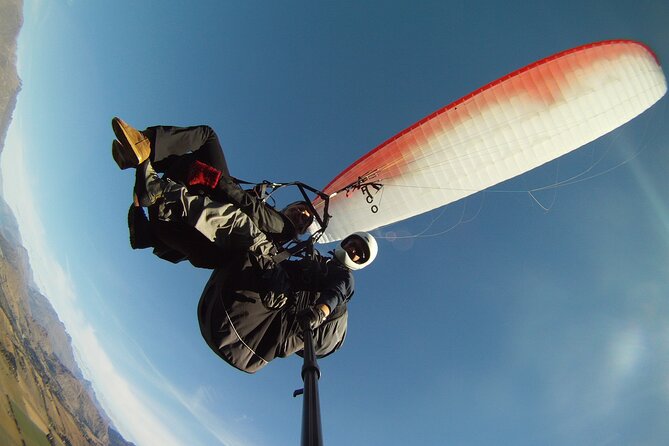 Queenstown Tandem Paragliding from Coronet Peak - From harness up to takeoff at Coronet Peak