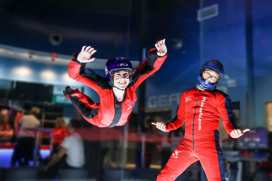 Queenstown: Ticket for 2 Indoor Skydiving Flights - The two flights: what you do during your first and second session