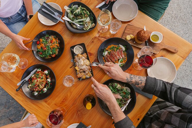 Queenstown Wine Tour - Gibbston Valley Cave | Kinross | Amisfield - Amisfield Restaurant and Cellar Door: views over Lake Hayes to end on a high note