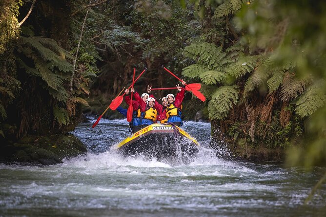 Rafting Rotorua Kaituna White Water Rafting | Kaitiaki Adventures - How the day flows: pickup, briefing, and getting to the river