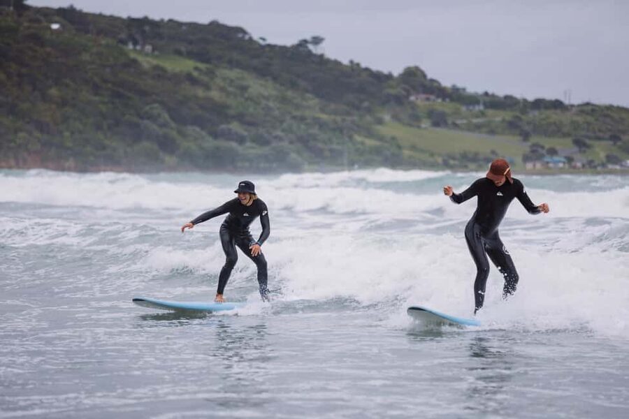 Raglan: 2 Day Surf Lesson Package - Day One: theory, board basics, and a first wave strategy