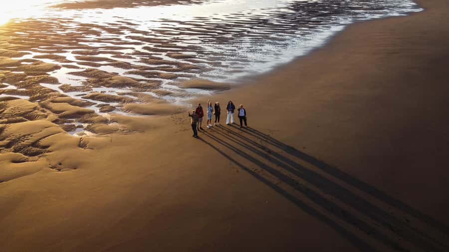 Raglan: Scenic Harbour Sunset Cruise - Captain Matua Barlow, the crew, and the onboard vibe