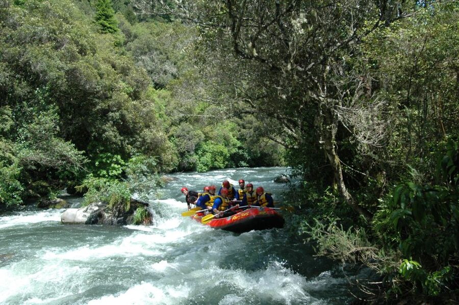 Rangitaiki Rafting Grade 3-4 - Training Before Whitewater: The 15 to 20 Minutes That Makes It Easier
