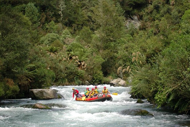 Rangitaiki River White Water Scenic Rafting from Rotorua - Paddling and guide communication, why the best experience feels calm