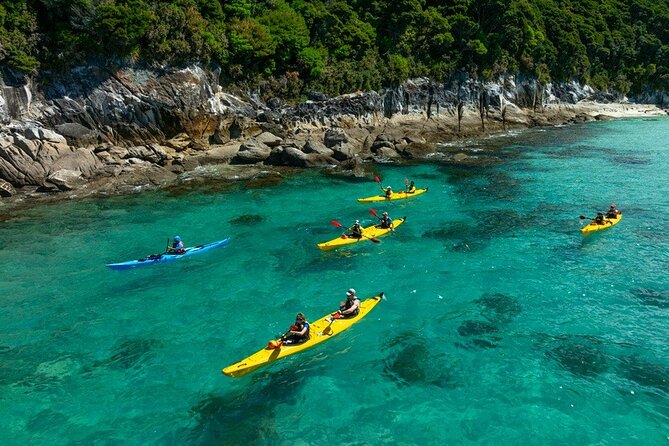 Remote Marine Reserve - Guided Kayaking - New Zealand - Two Route Options Based on the Tide (What You Might Paddle)