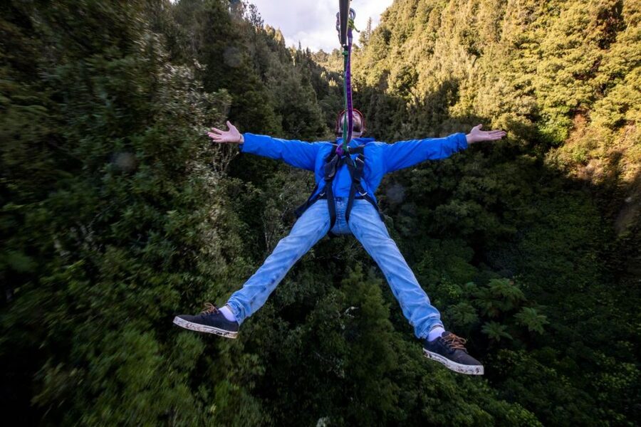 Rotorua: 6 Ziplines, 400m Tandem, Cliff Walk & Swing Bridges - The 400m Tandem Zipline Race: Fast, Fun, and Built for Beginners