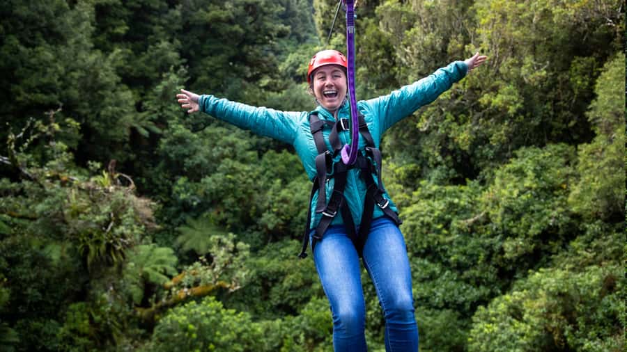 Rotorua: 6 Ziplines, Swing-Bridges & Wildlife Encounters - Six ziplines, swing bridges, and treetop platforms, in practical terms