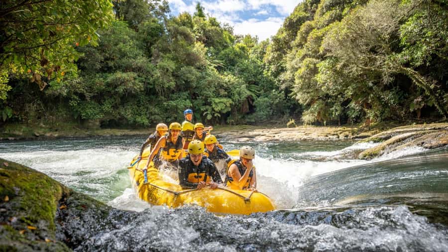 Rotorua: Kaituna River Rafting Experience - The River Run Itself: Jumps, Swims, Surfing, and the Big Waterfall Drop
