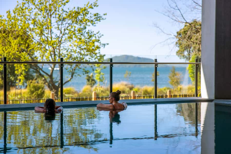 Rotorua: Lakefront Hot Springs & Spa - Luxury Māori Wellness - Kohu Wai Ariki steam room, then Te Ngao closing blessing