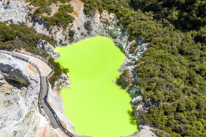 Rotorua Māori Village and Activity Combinations from Auckland - Your Rotorua afternoon: pick Polynesian Spa, Wai-O-Tapu, or Redwoods Treewalk