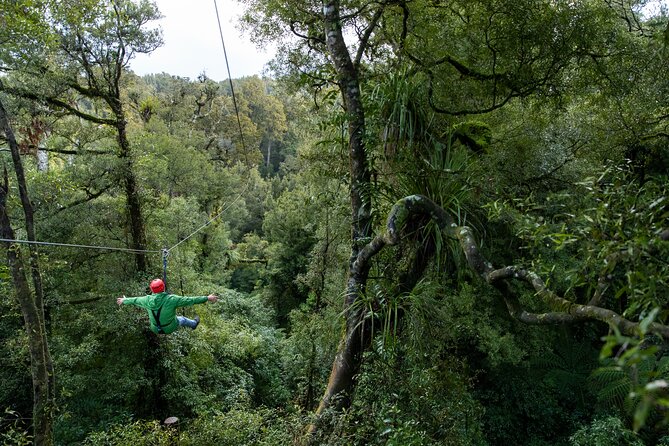 Rotorua’s Ultimate Zipline: 6 ziplines, 400 m Tandem, Cliff Walk - Safety gear, “superhero” guides, and why small groups matter