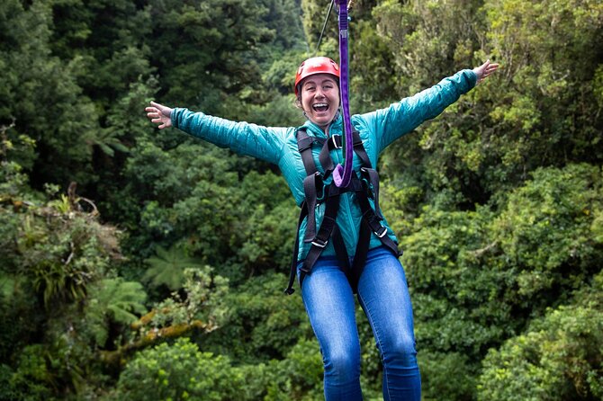 Rotorua’s Ultimate Zipline: 6 ziplines, 400 m Tandem, Cliff Walk - Warm, wet, and windy: what to wear when Rotorua does Rotorua