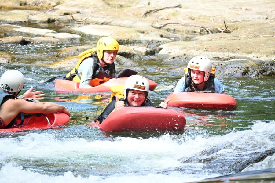 Rotorua Sledging: Kaituna White Water River Board Experience - 1.5 Hours on the Kaituna: Steering Your Own Whitewater Sled