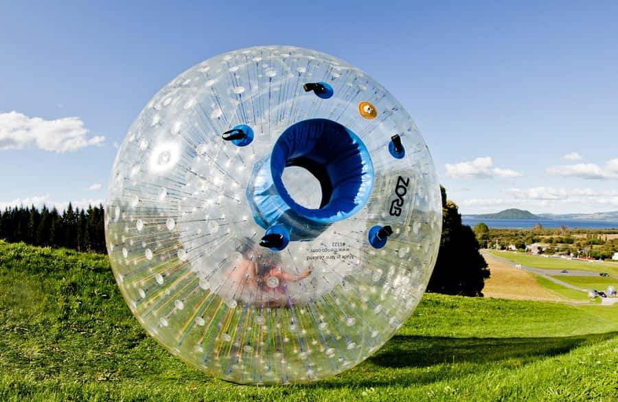 Rotorua: ZORB Inflatable Ball Rides - The actual ride moment: how to get the most fun with the least fuss