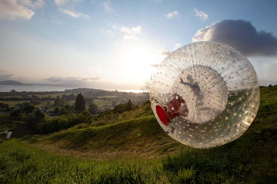 Rotorua: ZORB Inflatable Ball Rides - What happens when you arrive at 525 Ngongotaha Road