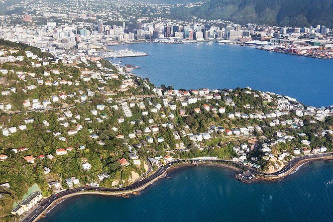 Scenic Wellington Helicopter Flight - Parliament House and the Museum of New Zealand from the air
