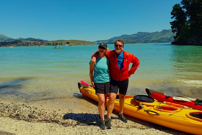 Sea Kayaking Christchurch, Lyttelton Harbour & Quail Island - Christchurch pickup and the Port Hills photo stop