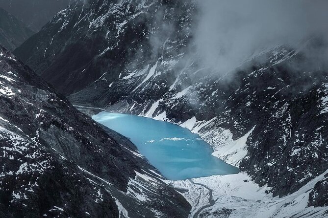 Shackleton Glacier Whiskey Endurance - 50mins - Franz Josef Glacier fly-over: seeing the glacier shape first