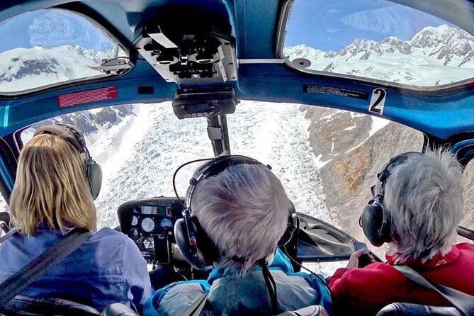 Shackleton Glacier Whiskey Endurance - 50mins - Seat size, weight limits, and the helicopter steps