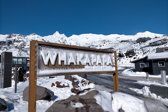 Shuttle Park n Ride to Whakapapa Ski fields - Gear, chains access, and the one thing you should plan for