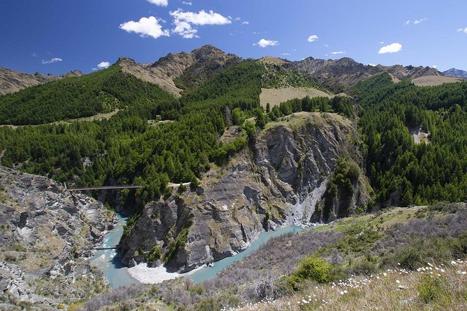 Skippers Canyon Private Half Day 4WD Tour, Queenstown NZ - Lighthouse Rock and Shotover River views, where the drive slows down