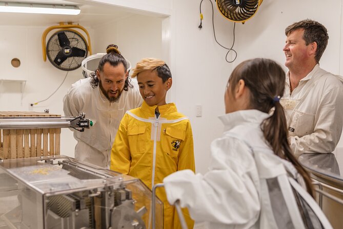 Small-Group Beekeeping Experience in Tauherenikau - Honey tasting at the factory store, plus other products