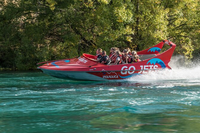 Small Group Jet Boat Adventure on the Clutha River from Wanaka - 360 Spins, Switchback Corners, and Photo Moments